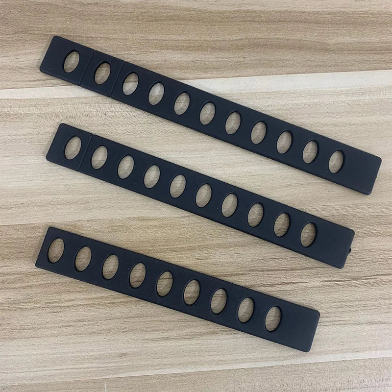 DecorBites™ Knife Blade Protectors - Set of 3: 16.5/18.5/21cm Sleeves for Kitchen Knives
