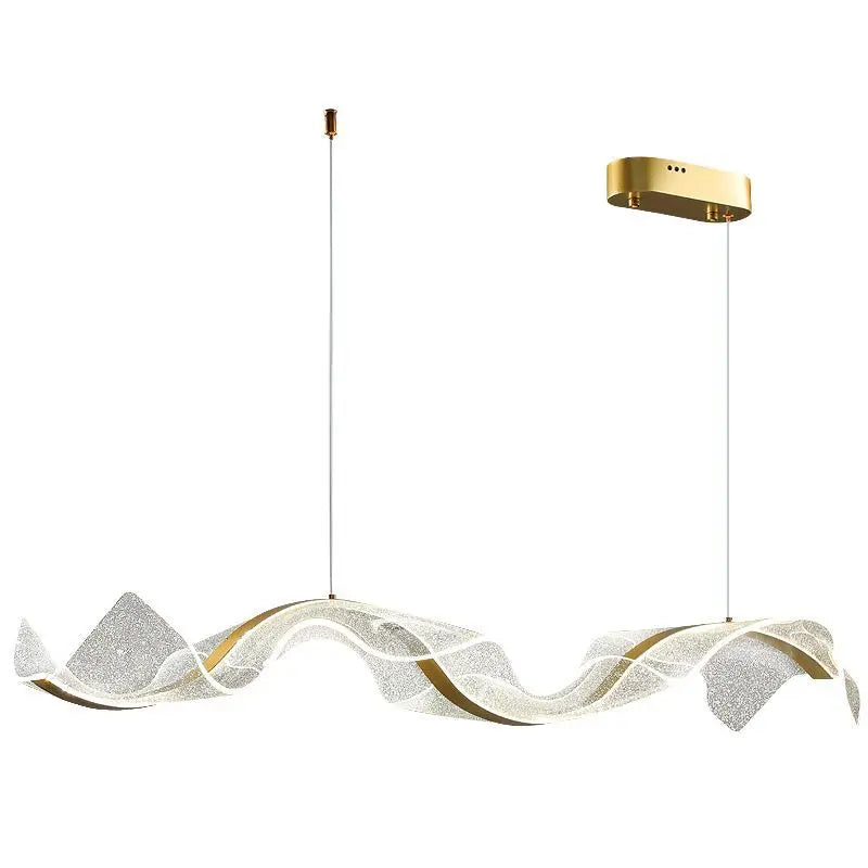 Acrylic Adjustable Dining Chandelier