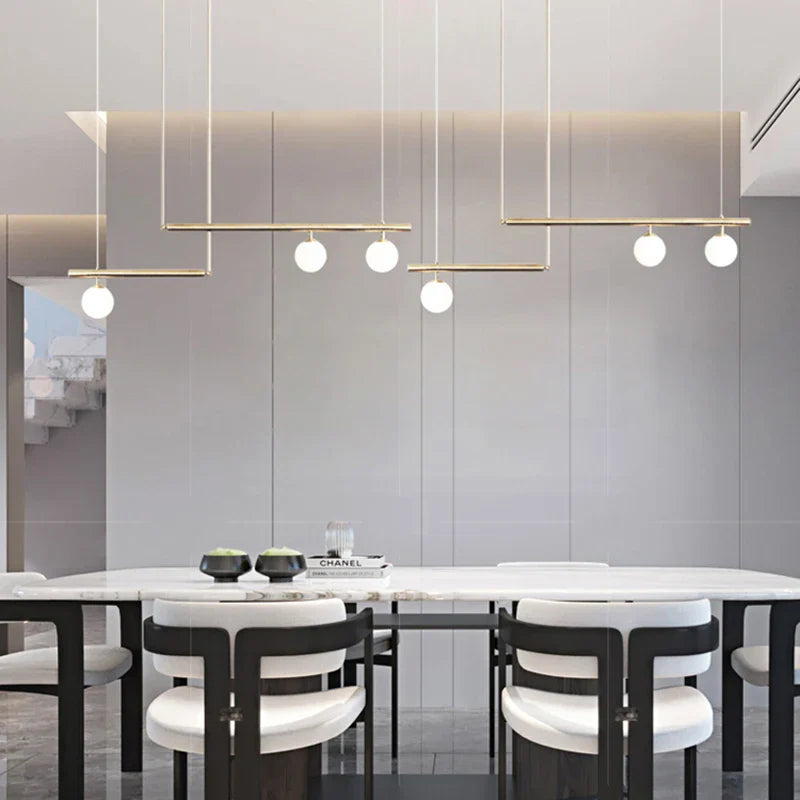 Minimalist Linear Pendant Light