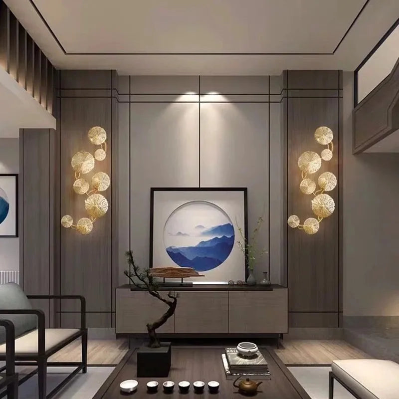 Lotus Leaf Wall Sconce