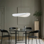 White Wabi Sabi Chandelier D100cm Zen Design