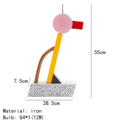 DecorBites™ Kids LED Table Lamp: Creative Nordic Design for Bedroom, Study, Home Decor
