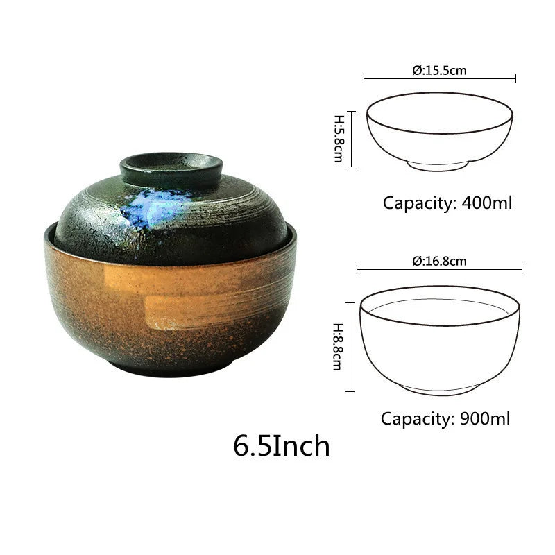 Ceramic Ramen Bowl Set