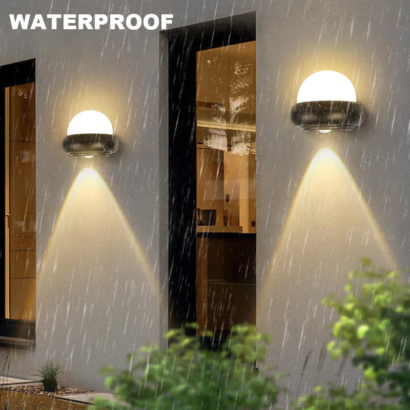 DecorBites™ LED Wall Lamp: Interior & Exterior HomeDecor Light for Courtyard, Stair, Bedroom & Garden