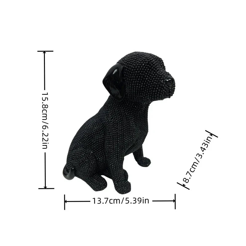 Resin Labrador Dog Statue