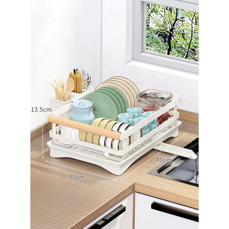 Metal Dish Organizer Rack