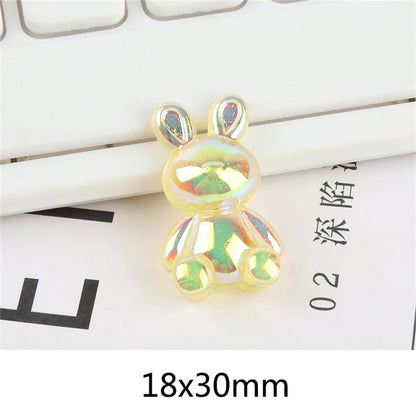 DecorBites™ Kawaii Rabbit Resin Cabochon for Scrapbooking and DIY Crafts