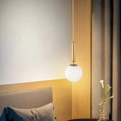DecorBites™ Glass Ball Pendant Chandeliers for Dining Room Bedroom Lighting