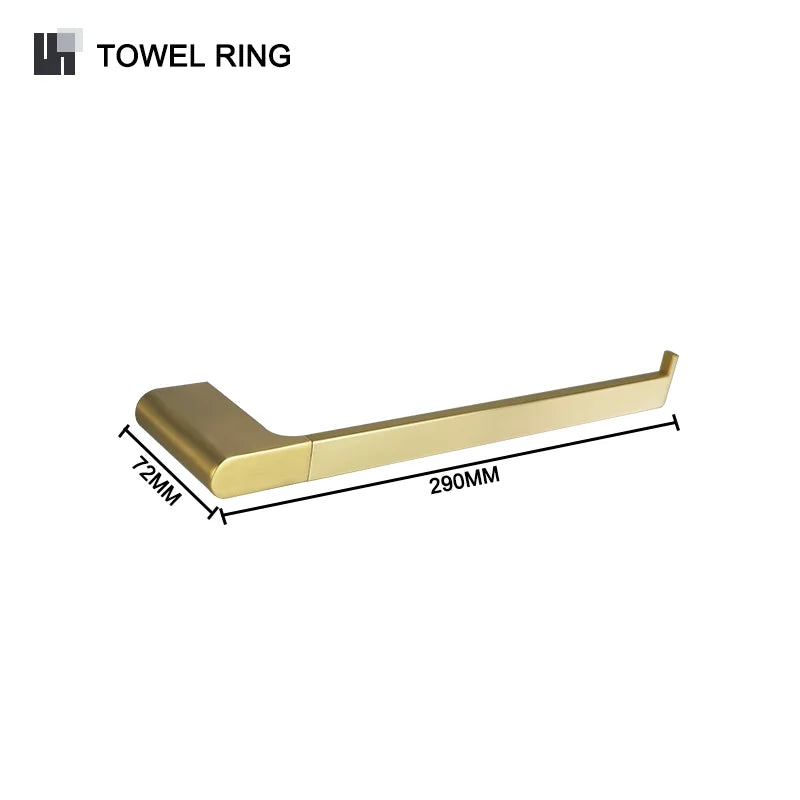 Gold Stainless Bath Set