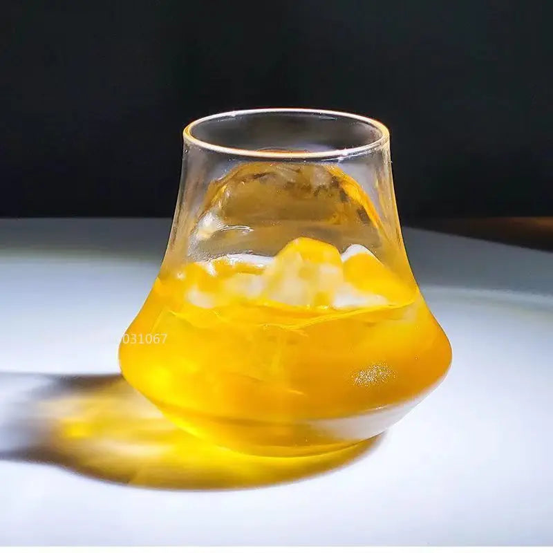 Clear Round Beverage Glass