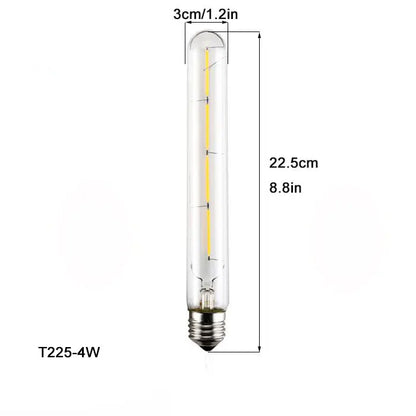 DecorBites™ LED Filament Tubular Edison Bulb 6000K T10 T185 T225 T30 T300 4W 6W 8W