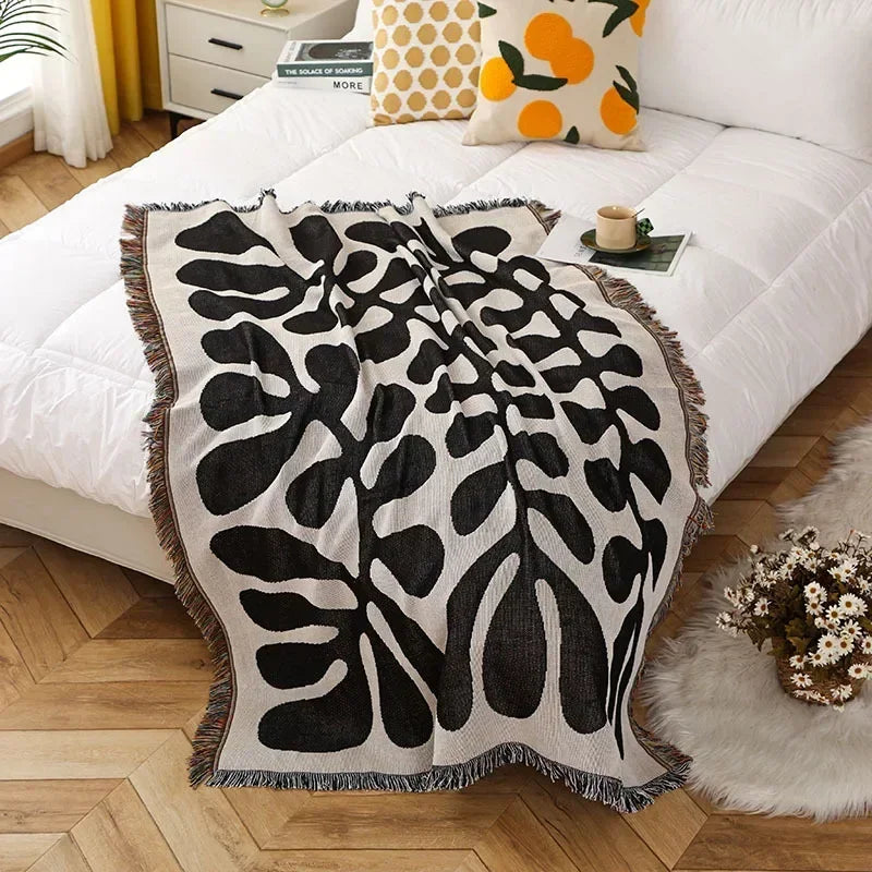 Gothic Cotton Tapestry Blanket