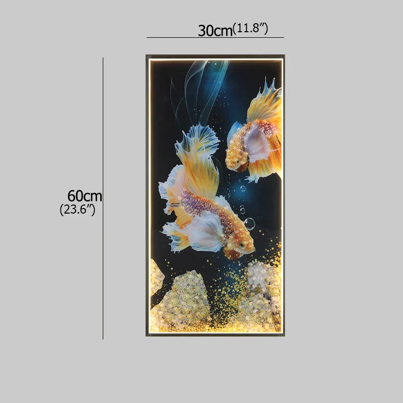 Gold Fish LED Sconce