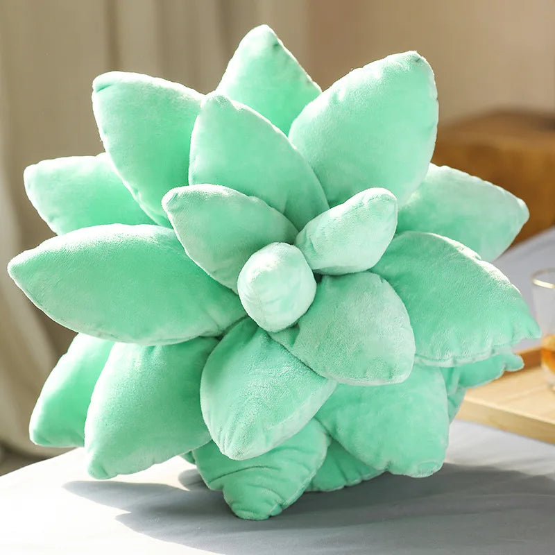 DecorBites™ Lavender Succulent Hippie Room Decor Throw Pillows