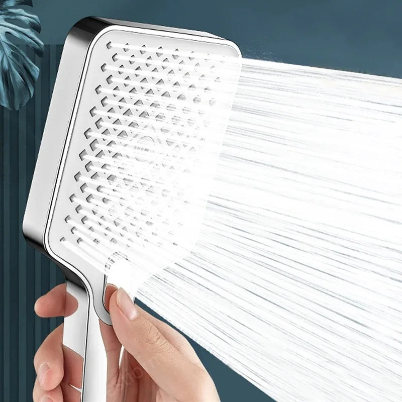 Chrome Rain Shower Head Single-Head High-Pressure