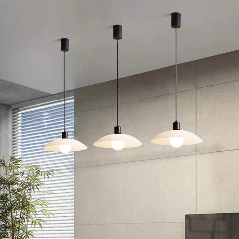 Black LED Minimalist Chandelier