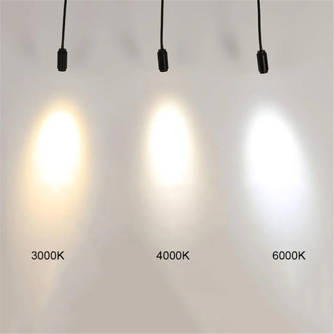 DecorBites™ Adjustable Beam LED Track Light for Home, Store, Shop, Mall Lighting