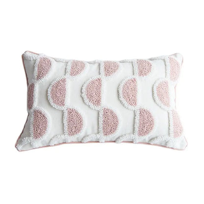 DecorBites™ Cotton Loop Tufted Ivory Cushion Cover for Home Decoration