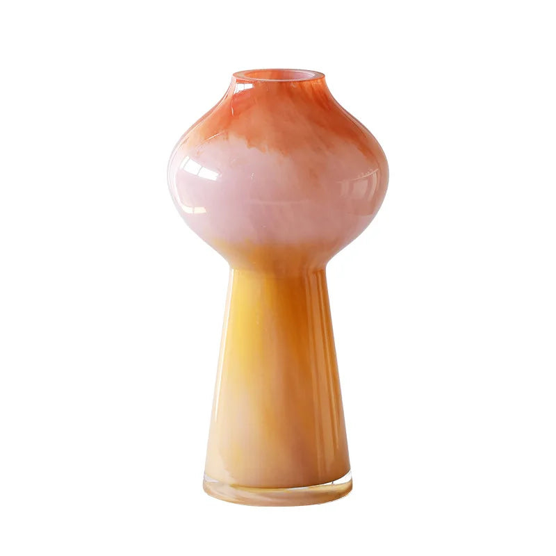 DecorBites™ Gradient Glass Vase Gourd Hydroponic Flower Arrangement Terrarium Bouquet Holder