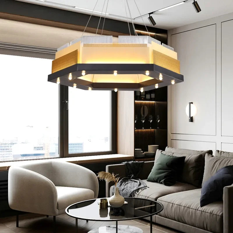Postmodern Art LED Chandelier