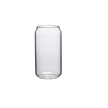 DecorBites™ Glass Drink Cup with Bamboo Lid - High Borosilicate Glass Tea Juice Coffee Mug