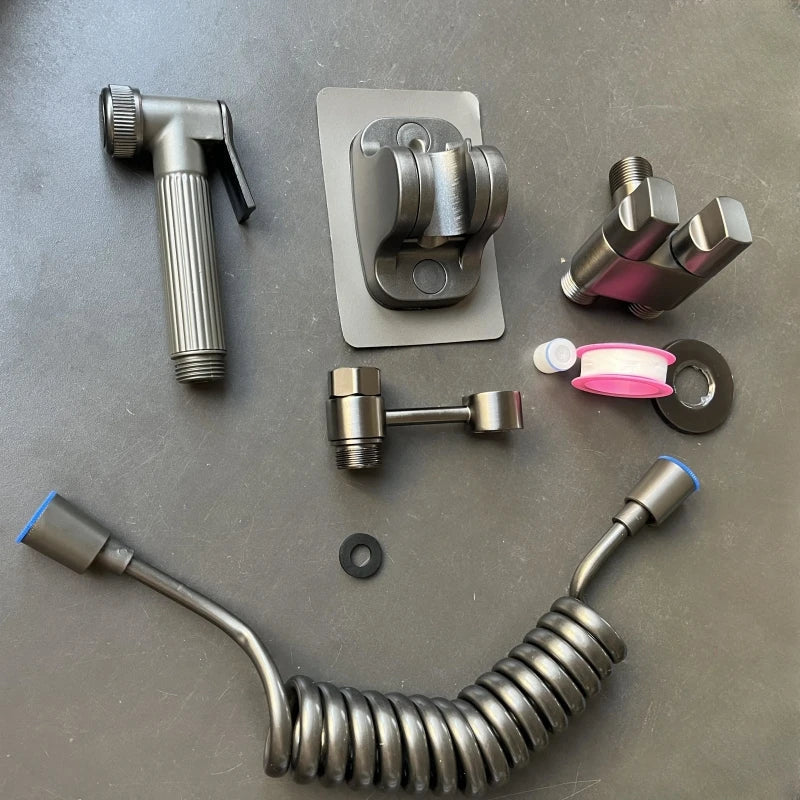 Chrome Bidet Sprayer Set