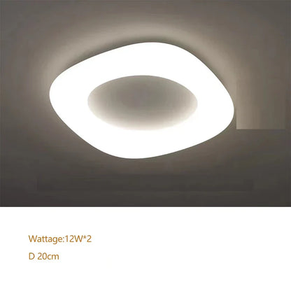 DecorBites™ Cloud LED Pendant Light for Home Office Decor - Creative Circular Hanging Lamp