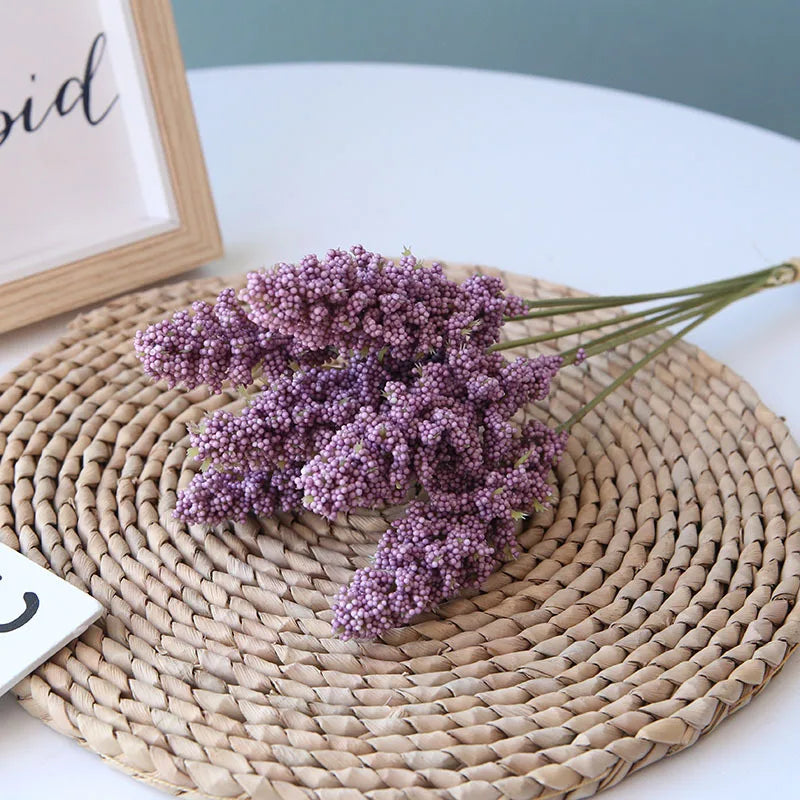 Lavender Silk Flower Bundle