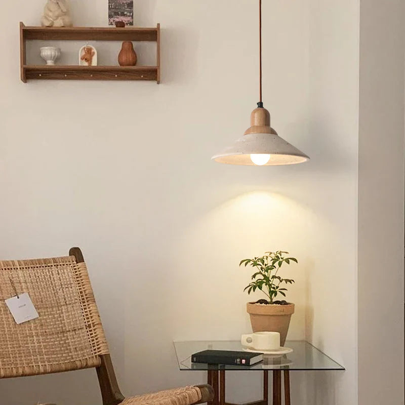 Travertine Vintage Pendant Light