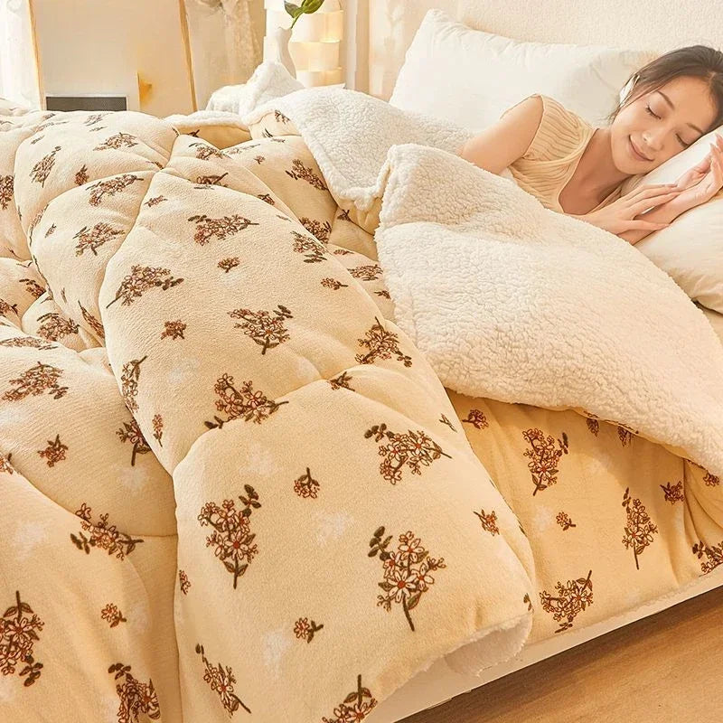 Wool Blanket Thick Warm Winter