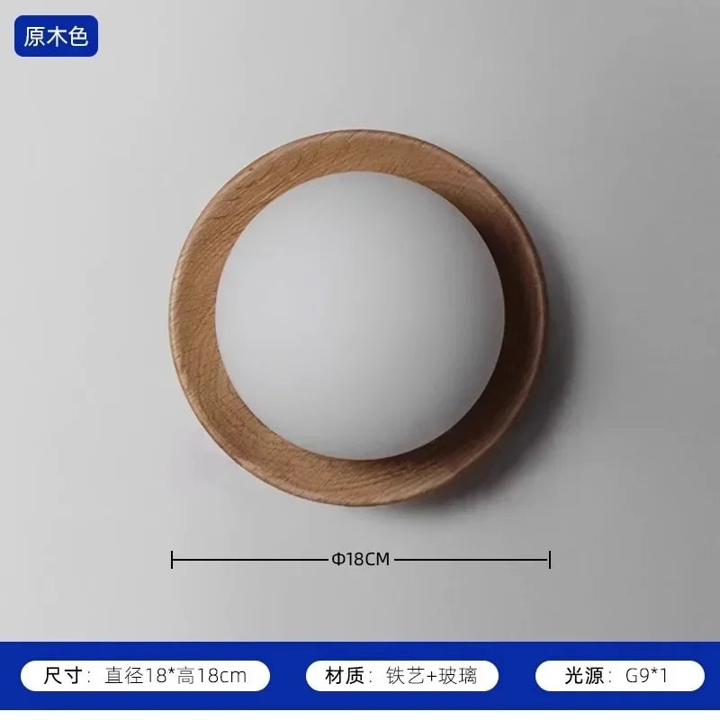 DecorBites™ Cream Wind Dumplings LED Wall Light for Home Decor