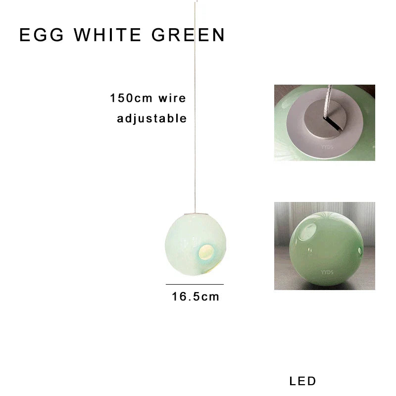 Glass Sputnik Pendant Light