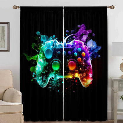 DecorBites™ Game Console Handle Curtains: Kitchen, Cafe, Living Room, Balcony Décor