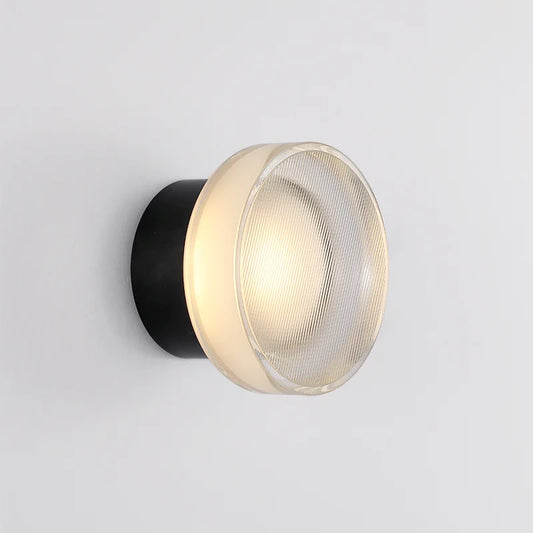 DecorBites™ Elegant Glass LED Wall Sconce for Porch Aisle Bedroom Decor