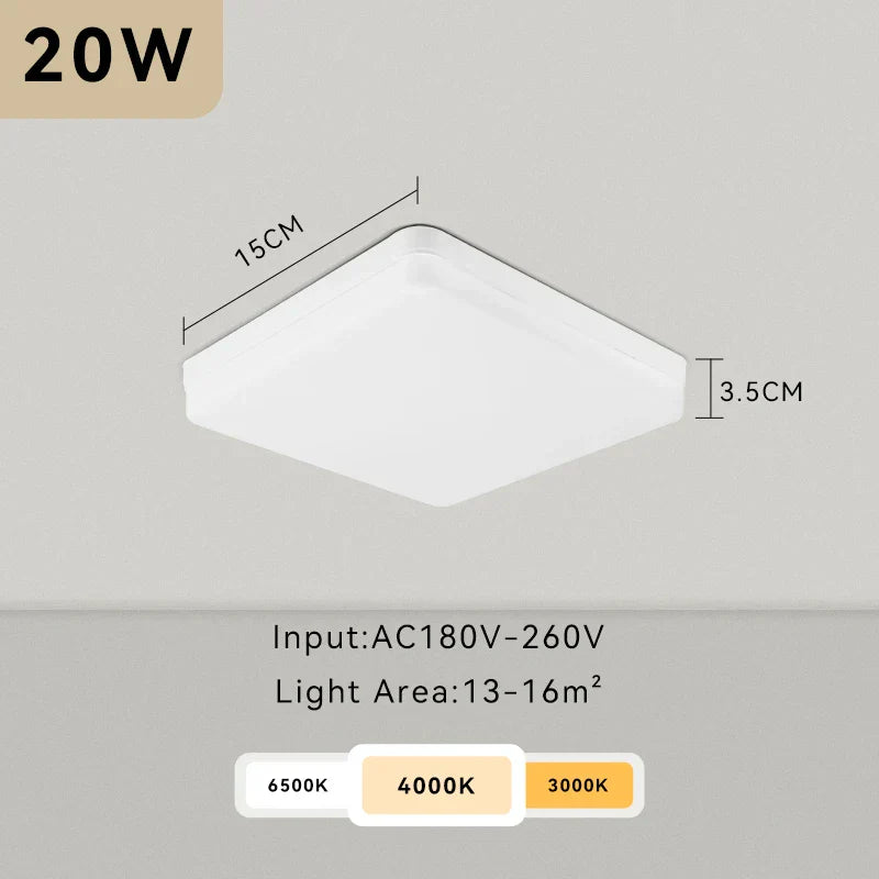 Panel LED Ceiling Chandelier