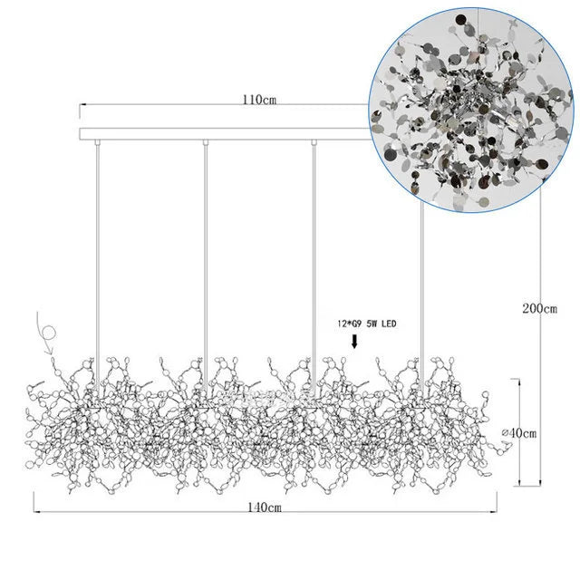 LED Modern Chandelier