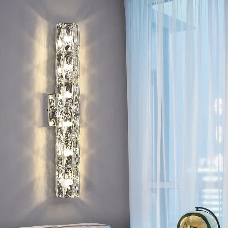 Gold Crystal Nordic Sconce