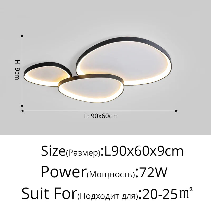 Bronze LED Indoor Chandelier