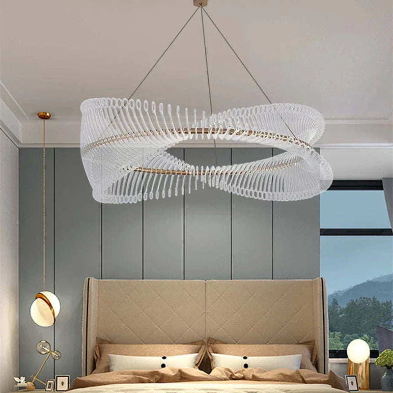 Round LED Ceiling Chandelier