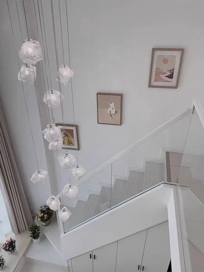 DecorBites™ Cube Chandelier Pendant Lights for Restaurant Loft Stairwell Bedroom Art Décor