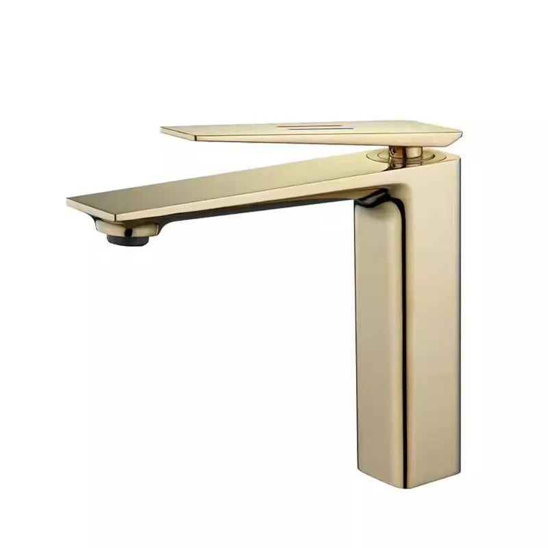 Gold Gray Mixer Faucet