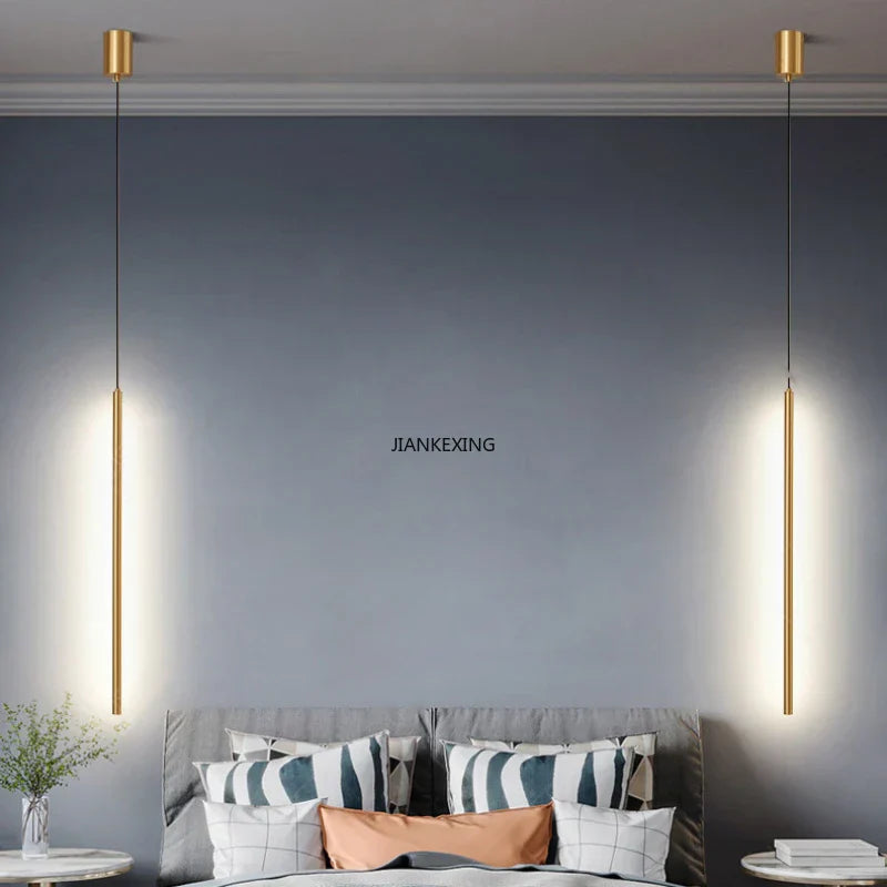 Nordic LED Line Chandelier