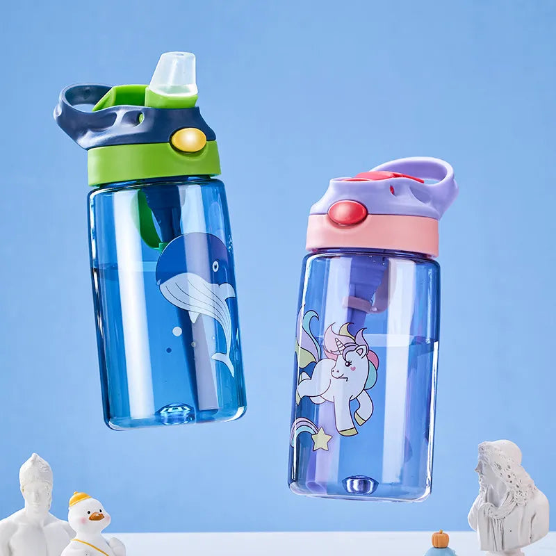 Kids Straw Water Bottle