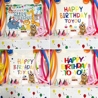 DecorBites™ Birthday Wall Tapestry Decoration Party Bedroom Hanging Cloth