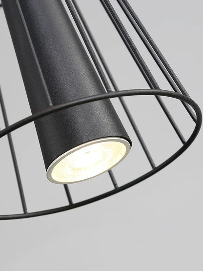 DecorBites™ Iron Art Dinning Room Pendant Light in Black/Gold - Modern Nordic LED Fixture