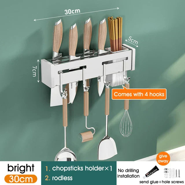 Metal Wall Knife Rack