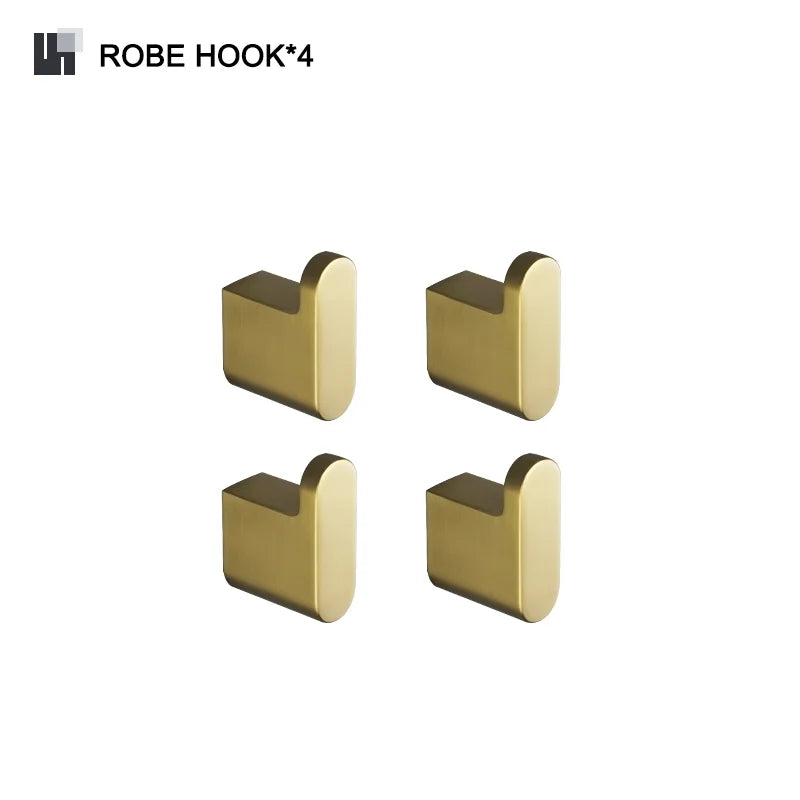 Gold Stainless Bath Set