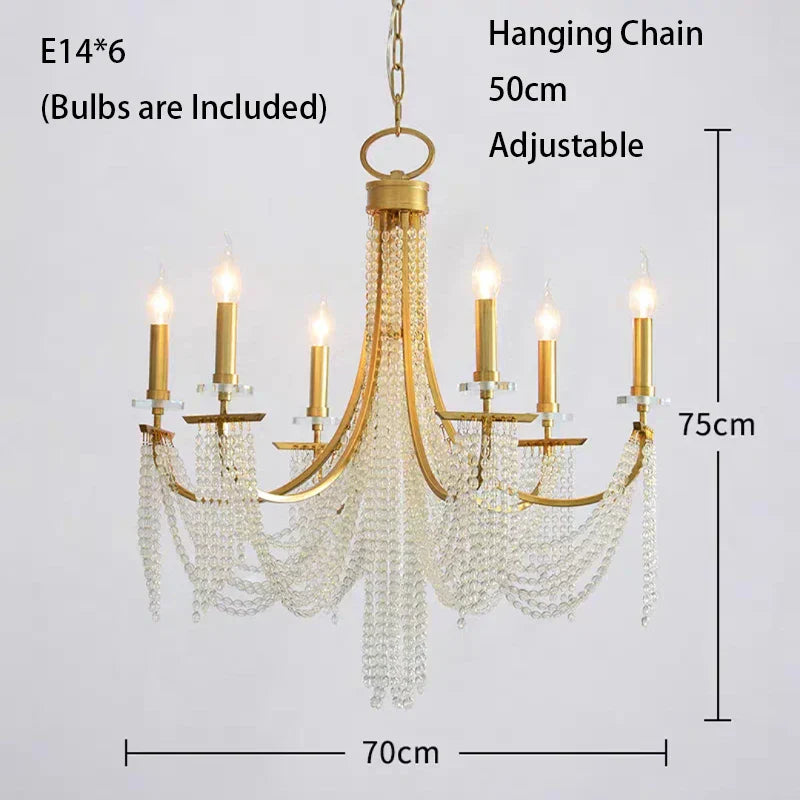 Vintage Brass LED Pendant