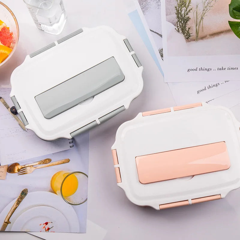 DecorBites™ Kids Lunch Set: Bag, Thermo Bottle, Bento Box, Loncheras Térmicas
