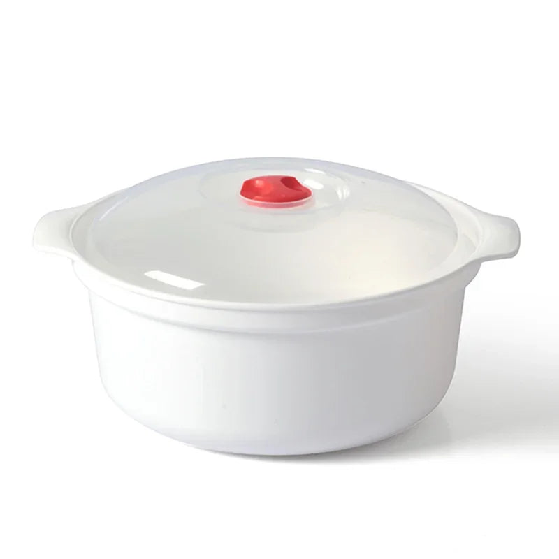 DecorBites™ Kitchen Microwave Steamer Pot for Soup Dumplings and Rice